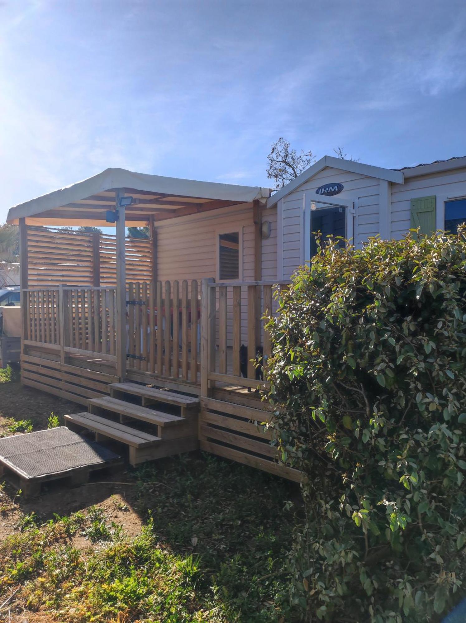 Mobil Home Lucky Climatise Camping Novela Port La Nouvelle 外观 照片